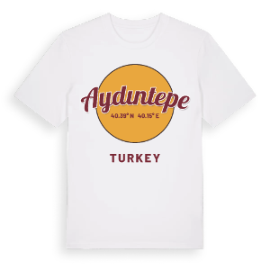 Aydıntepe cirkel t-shirt – ekologisk bomull t-shirt från Pinshirt