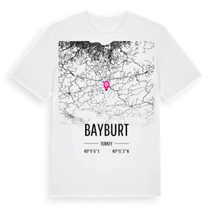 Bayburt karta t-shirt – ekologisk bomull t-shirt från Pinshirt