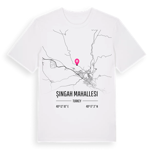 Şingah Mahallesi karta t-shirt – ekologisk bomull t-shirt från Pinshirt