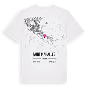 Zahit Mahallesi karta t-shirt – ekologisk bomull t-shirt från Pinshirt