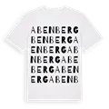 Abenberg ordlek t-shirt