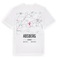 Absberg karta t-shirt