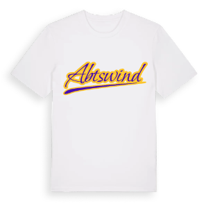 Abtswind baseball t-shirt – ekologisk bomull t-shirt från Pinshirt