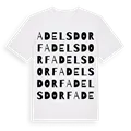 Adelsdorf ordlek t-shirt