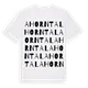 Ahorntal ordlek t-shirt
