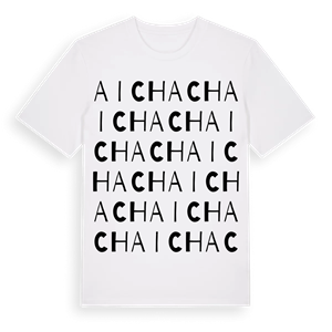 Aichach ordlek t-shirt – ekologisk bomull t-shirt från Pinshirt