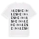 Alesheim ordlek t-shirt