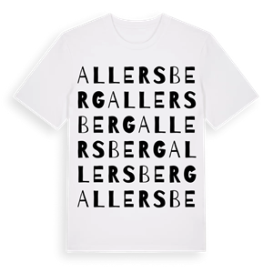 Allersberg ordlek t-shirt – ekologisk bomull t-shirt från Pinshirt