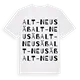 Alt-Neusäß ordlek t-shirt