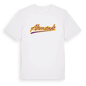 Altenstadt baseball t-shirt – ekologisk bomull t-shirt från Pinshirt