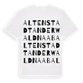 Altenstadt an der Waldnaab ordlek t-shirt