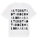 Altenstadt an der Waldnaab ordlek t-shirt