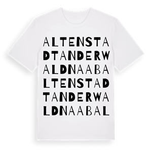 Altenstadt an der Waldnaab ordlek t-shirt – ekologisk bomull t-shirt från Pinshirt