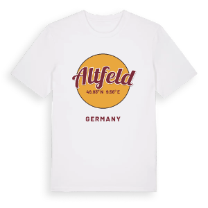Altfeld cirkel t-shirt – ekologisk bomull t-shirt från Pinshirt