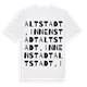 Altstadt, Innenstadt ordlek t-shirt