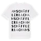 Am Schäfflerbach ordlek t-shirt
