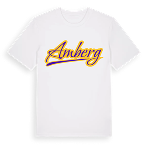Amberg baseball t-shirt – ekologisk bomull t-shirt från Pinshirt