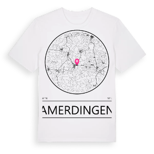 Amerdingen t-shirt – ekologisk bomull t-shirt från Pinshirt