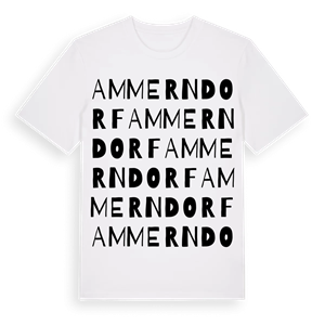 Ammerndorf ordlek t-shirt – ekologisk bomull t-shirt från Pinshirt