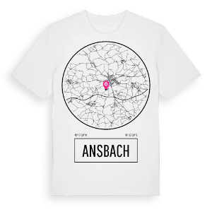 Ansbach t-shirt – ekologisk bomull t-shirt från Pinshirt