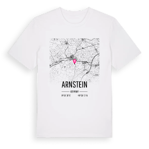 Arnstein karta t-shirt – ekologisk bomull t-shirt från Pinshirt
