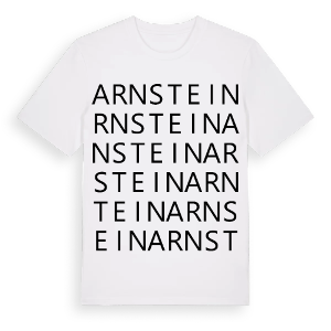Arnstein ordlek t-shirt – ekologisk bomull t-shirt från Pinshirt