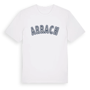 Arrach college t-shirt – ekologisk bomull t-shirt från Pinshirt
