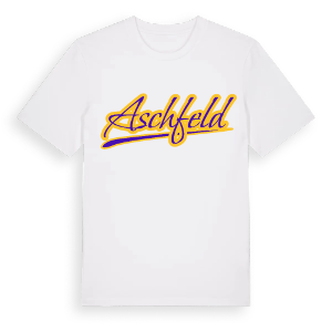Aschfeld baseball t-shirt – ekologisk bomull t-shirt från Pinshirt