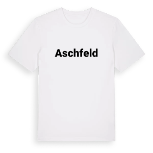 Aschfeld fetstil t-shirt – ekologisk bomull t-shirt från Pinshirt