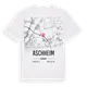 Aschheim karta t-shirt