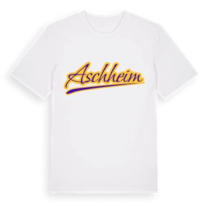 Aschheim baseball t-shirt – ekologisk bomull t-shirt från Pinshirt