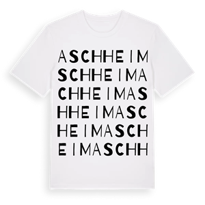 Aschheim ordlek t-shirt – ekologisk bomull t-shirt från Pinshirt