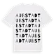 Aubstadt ordlek t-shirt