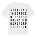 Auerbach in der Oberpfalz ordlek t-shirt