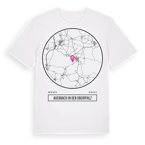 Auerbach in der Oberpfalz t-shirt – ekologisk bomull t-shirt från Pinshirt