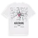 Augsburg karta t-shirt