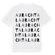 Aurachtal ordlek t-shirt