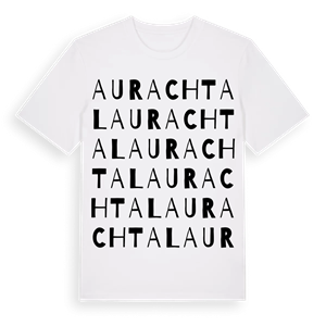 Aurachtal ordlek t-shirt – ekologisk bomull t-shirt från Pinshirt