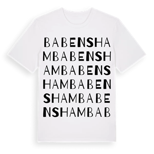 Babensham ordlek t-shirt – ekologisk bomull t-shirt från Pinshirt