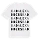 Bad Alexandersbad ordlek t-shirt