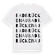 Bad Brückenau ordlek t-shirt