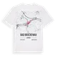 Bad Brückenau karta t-shirt