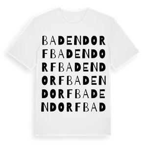 Bad Endorf ordlek t-shirt – ekologisk bomull t-shirt från Pinshirt