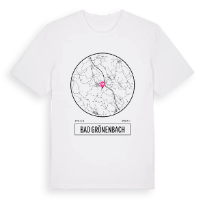 Bad Grönenbach t-shirt – ekologisk bomull t-shirt från Pinshirt