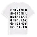 Bad Königshofen ordlek t-shirt