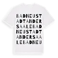 Bad Neustadt an der Saale ordlek t-shirt