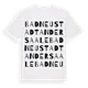 Bad Neustadt an der Saale ordlek t-shirt