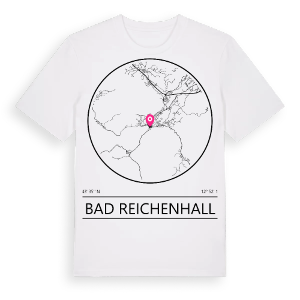 Bad Reichenhall t-shirt – ekologisk bomull t-shirt från Pinshirt