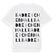 Bad Reichenhall ordlek t-shirt