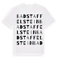 Bad Staffelstein ordlek t-shirt